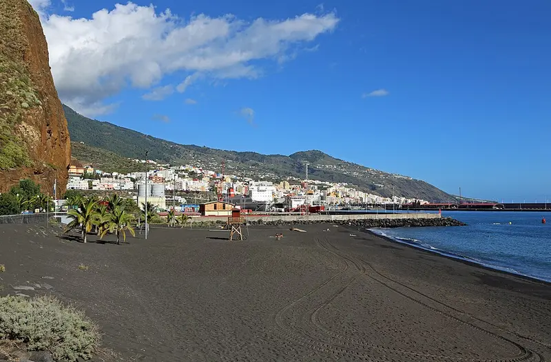 Playa de Bajamar (Breña Alta), en Breña Alta (La Palma)