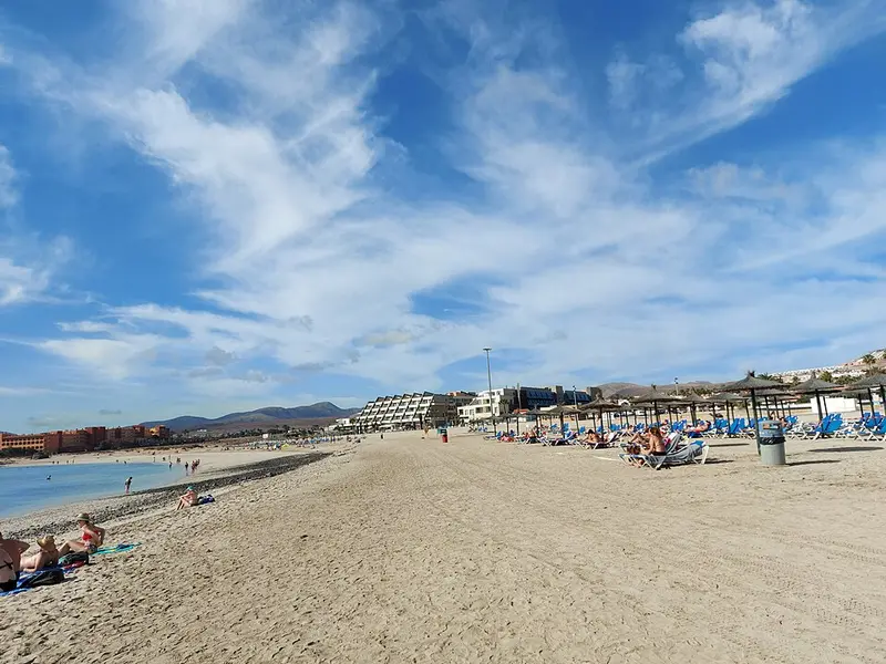 Playa de Caleta de Fuste, Puerto del Rosario (Fuerteventura)