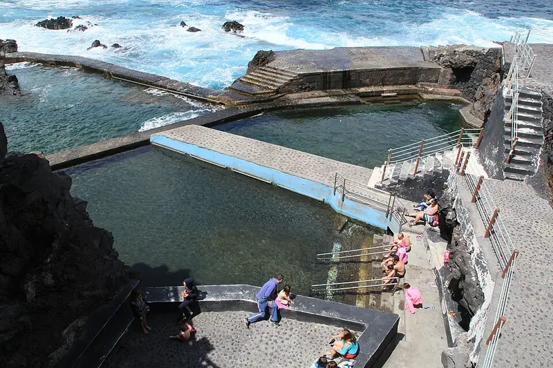 Piscinas Naturales de La Fajana, en Barlovento (La Palma)