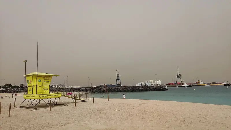 Playa de Los Pozos, Puerto del Rosario (Fuerteventura)
