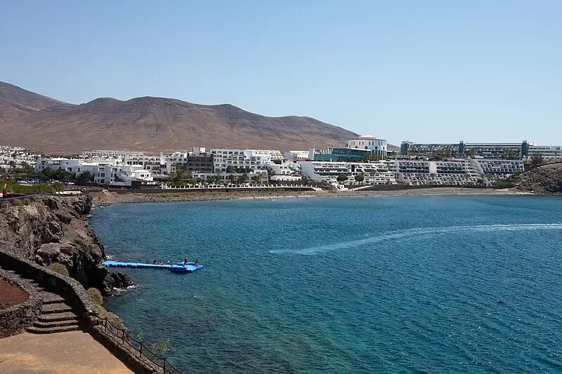 Playa Blanca, en Yaiza (Lanzarote)