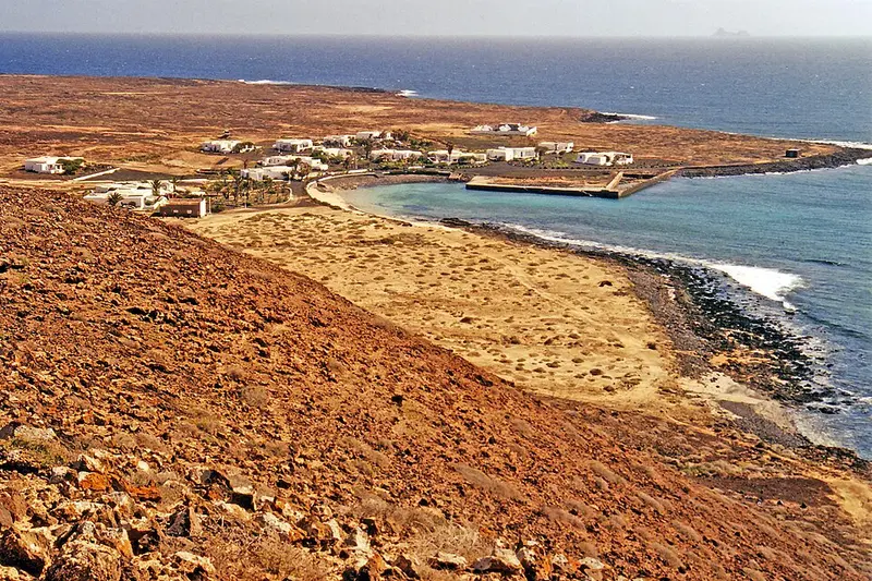 Playa de Pedro Barba, en Teguise (La Graciosa)