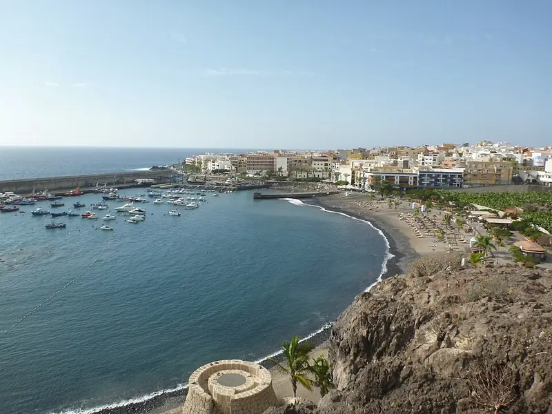 Playa de San Juan, in Guía de Isora (Teneriffa)