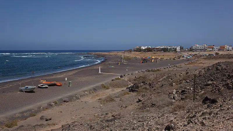 Playa de Puerto Lajas, Puerto del Rosario (Fuerteventura)