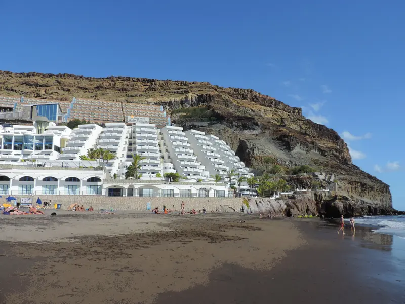 Playa de Taurito, in Mogán (Gran Canaria)