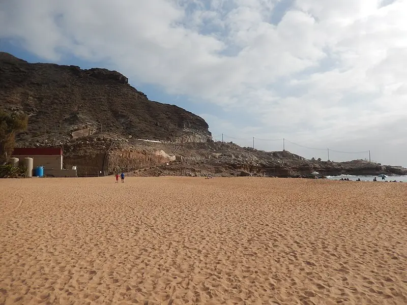Playa de Tauro, in Mogán (Gran Canaria)